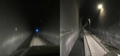 Nemalux train tunnel lighting for CP Rail